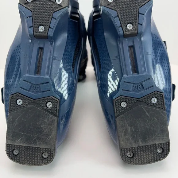 SALOMON S/PRO MV 100 Ski Boots Mens 26/8 Blue Gripwalk All Mountain Coreframe360